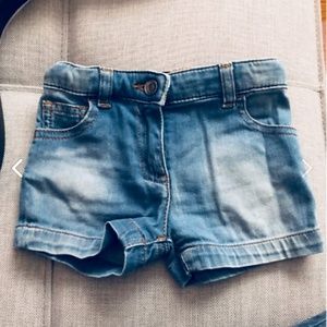 Dolce & Gabbana denim baby girl shor
